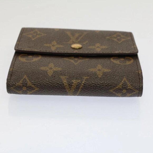 LOUIS VUITTON Monogram Portefeuille Elise Wallet M61654 LV Auth 52089 - Picture 7 of 12